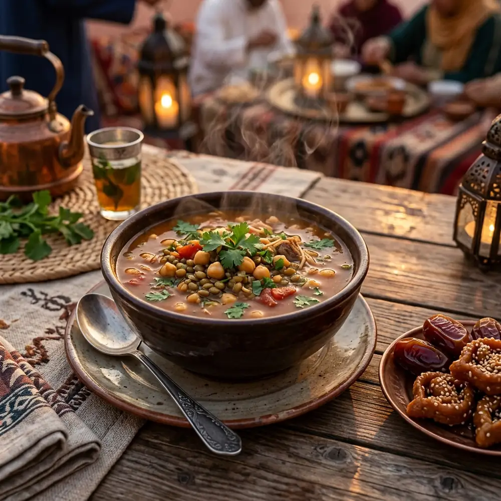 Harira Soup: The Heartbeat of the Moroccan Ramadan Iftar