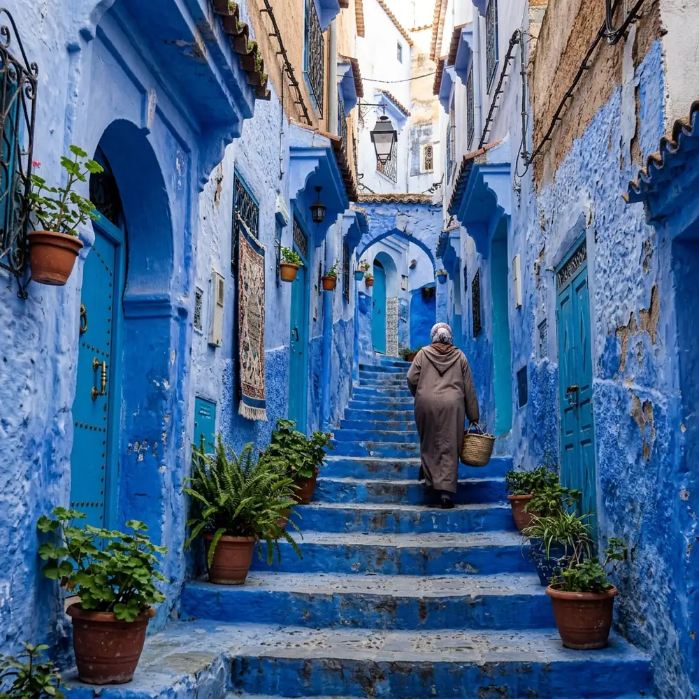 Chefchaouen: The Azure Dream of the Rif Mountains