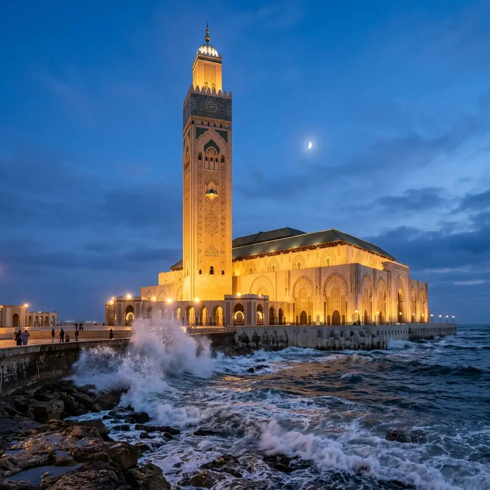 The Majesty of Hassan II Mosque: A Masterpiece on the Atlantic