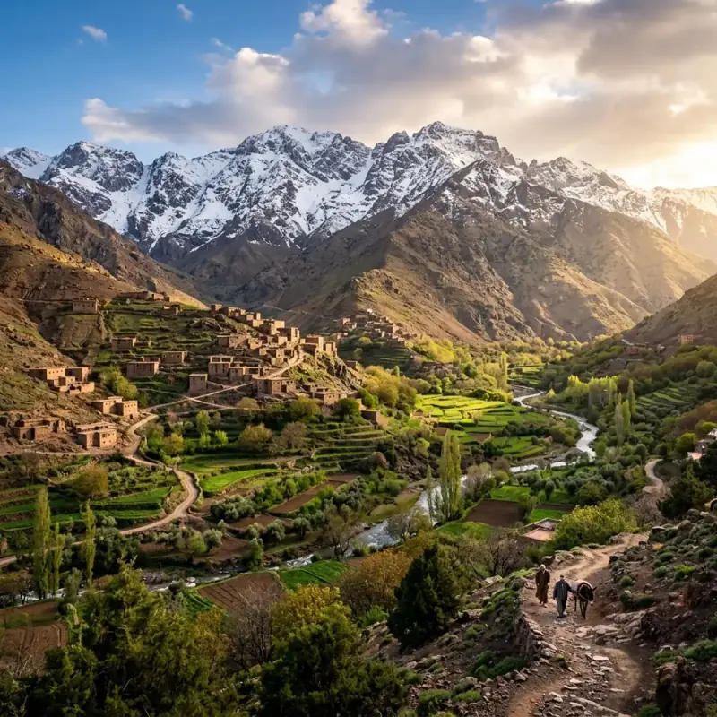 The Atlas Mountains