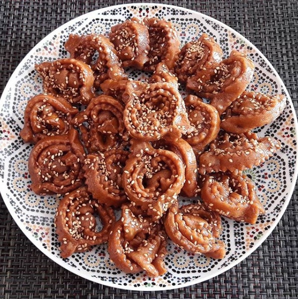 Chebakia – A Moroccan Honey Sesame Cookie