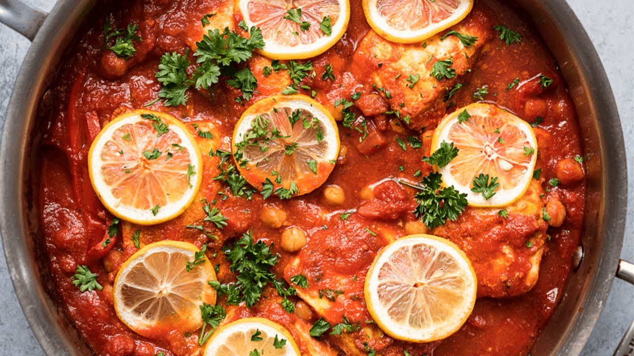 Moroccan Shabbat fish