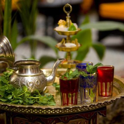 Moroccan mint tea