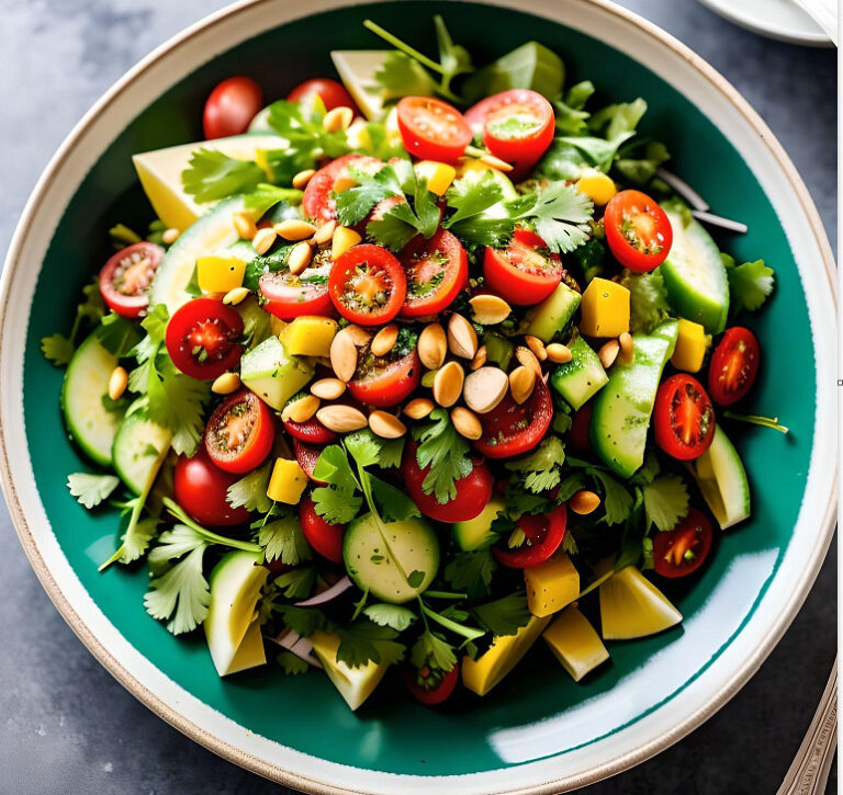 Moroccan green salad